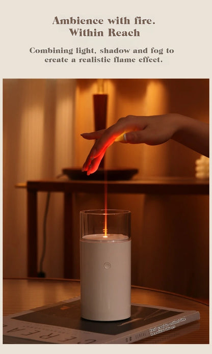 Flame Candle Aroma Diffuser