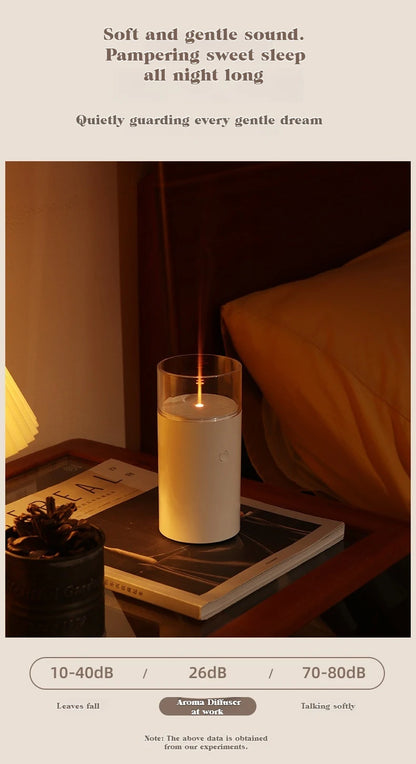 Flame Candle Aroma Diffuser