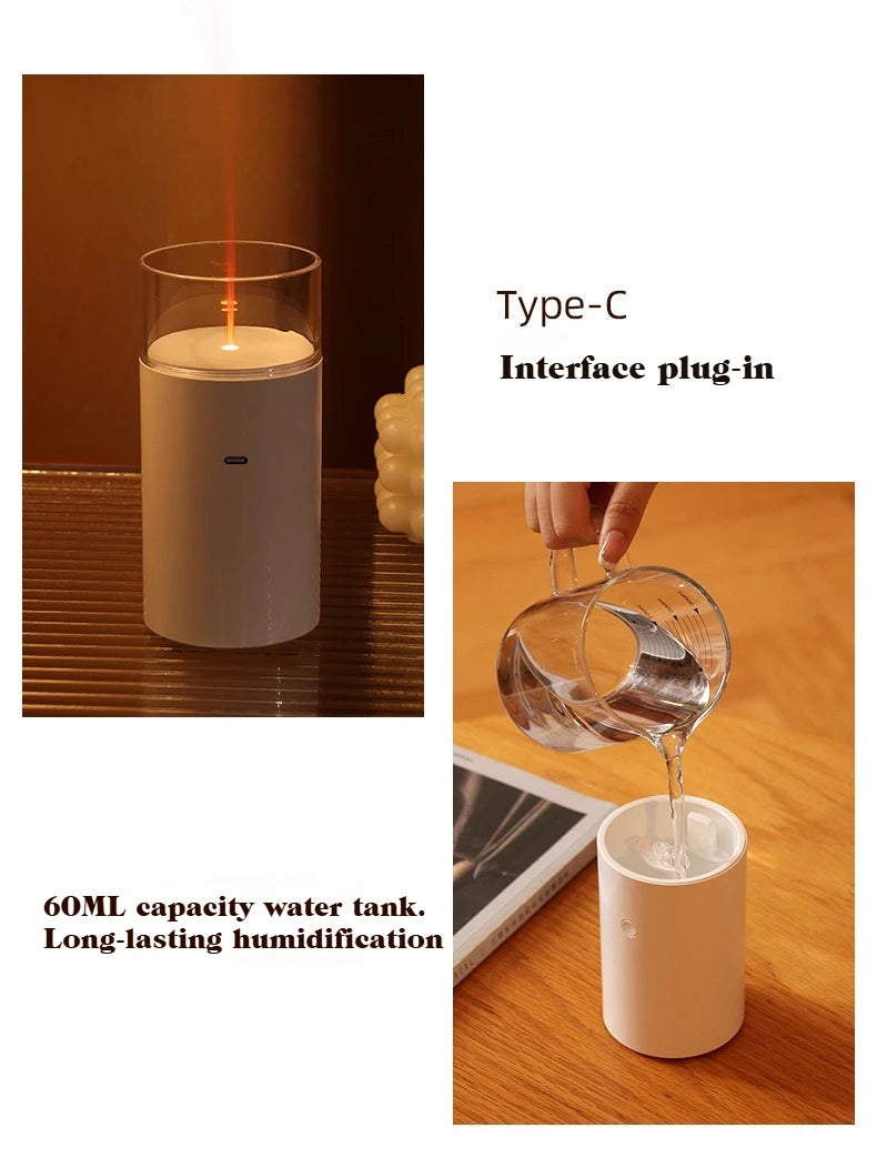 Flame Candle Aroma Diffuser